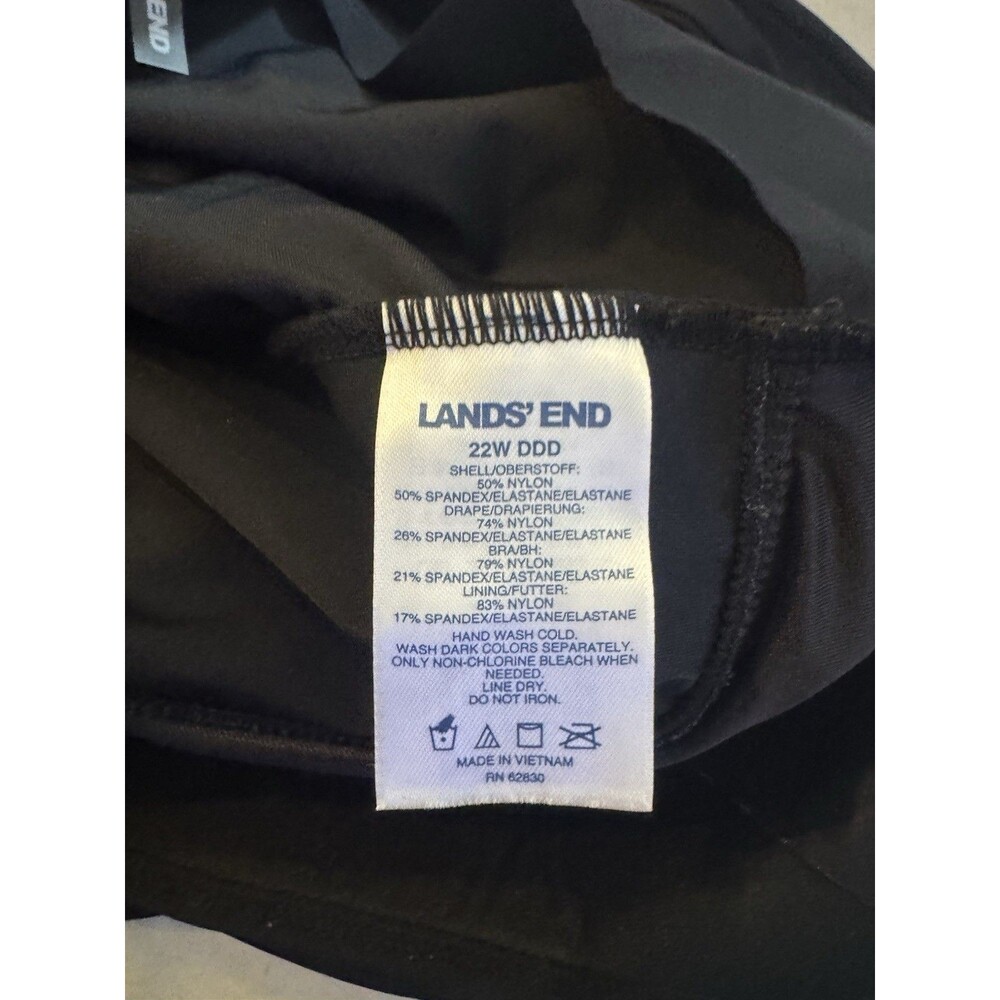 Lands End Swim Dress Suit Size 22W DDD - Picture 9 of 10